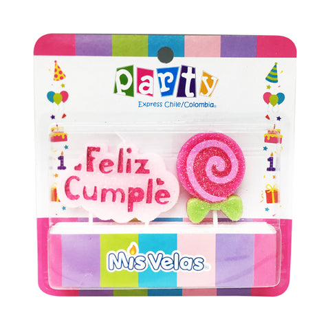 Vela feliz cumple
