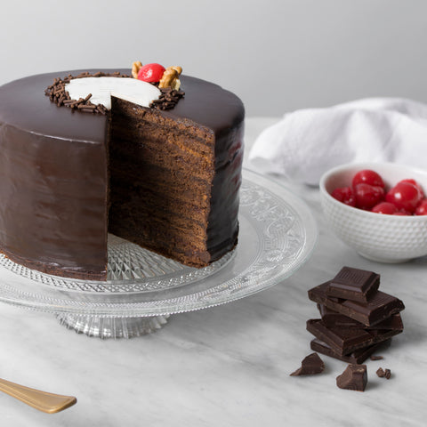 Torta Chocolate Manjar Guinda