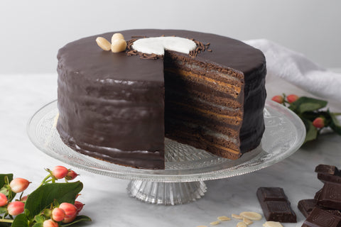 Torta Chocolate Manjar Mazapán