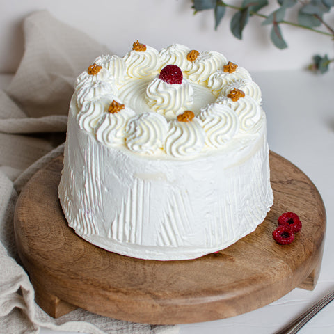 Torta Merengue Frambuesa Manjar