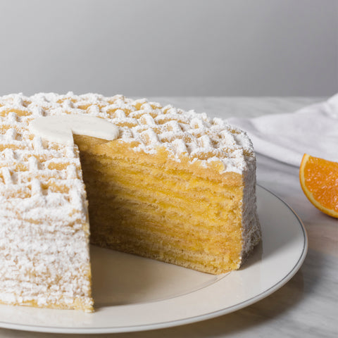 Torta Naranja Huevo Moll