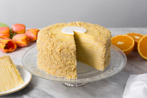 Torta Naranja Huevo Moll sin azúcar