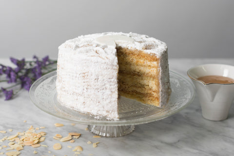 Torta Almendra Manjar Mazapán