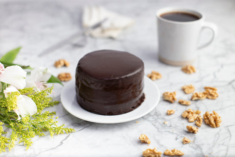 Torta Chocolate manjar guinda